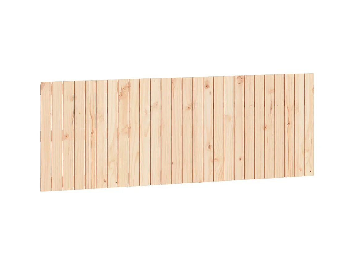 Cabecero de pared 166x3x60 cm Madera maciza de pino