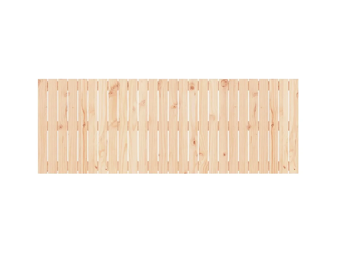 Cabecero de pared 166x3x60 cm Madera maciza de pino