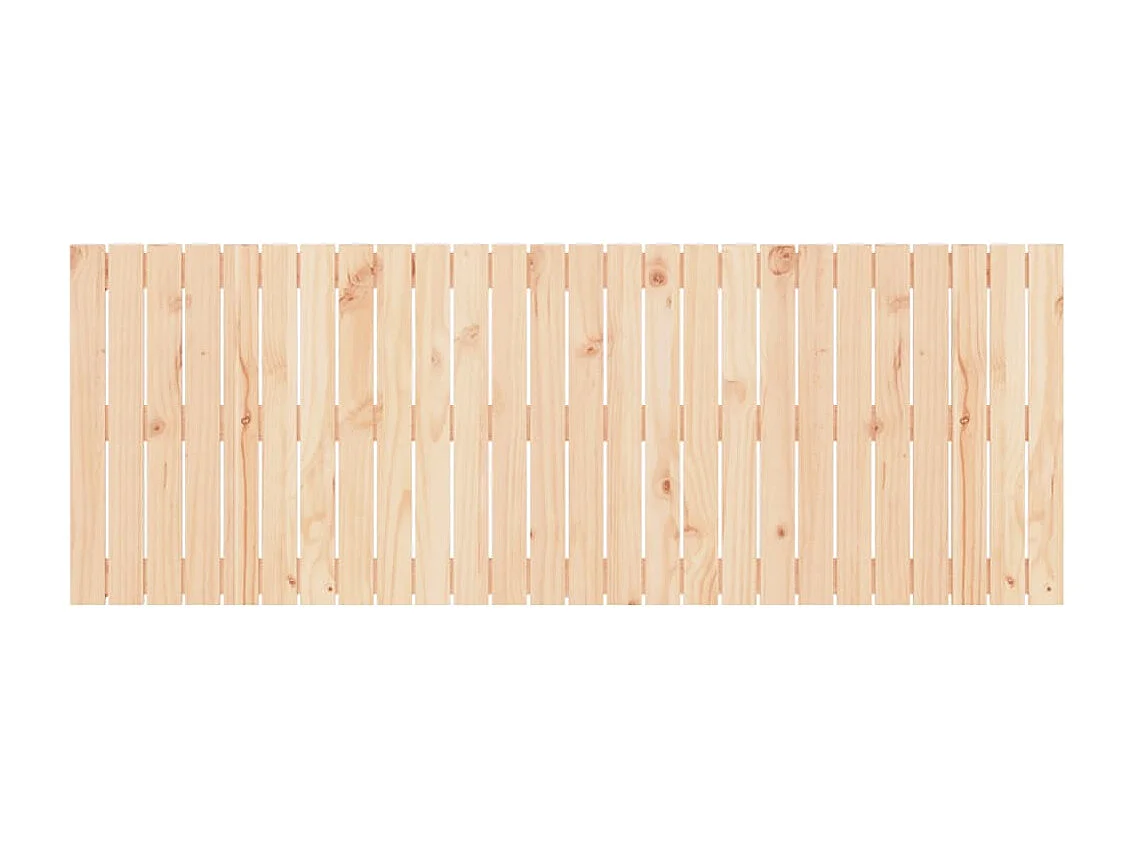 Tête de lit murale 166x3x60 cm Bois massif de pin