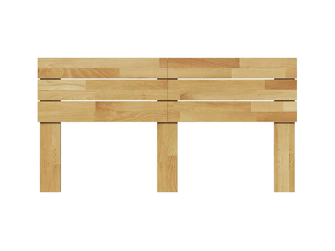 Tête de lit 160 cm bois massif de chêne