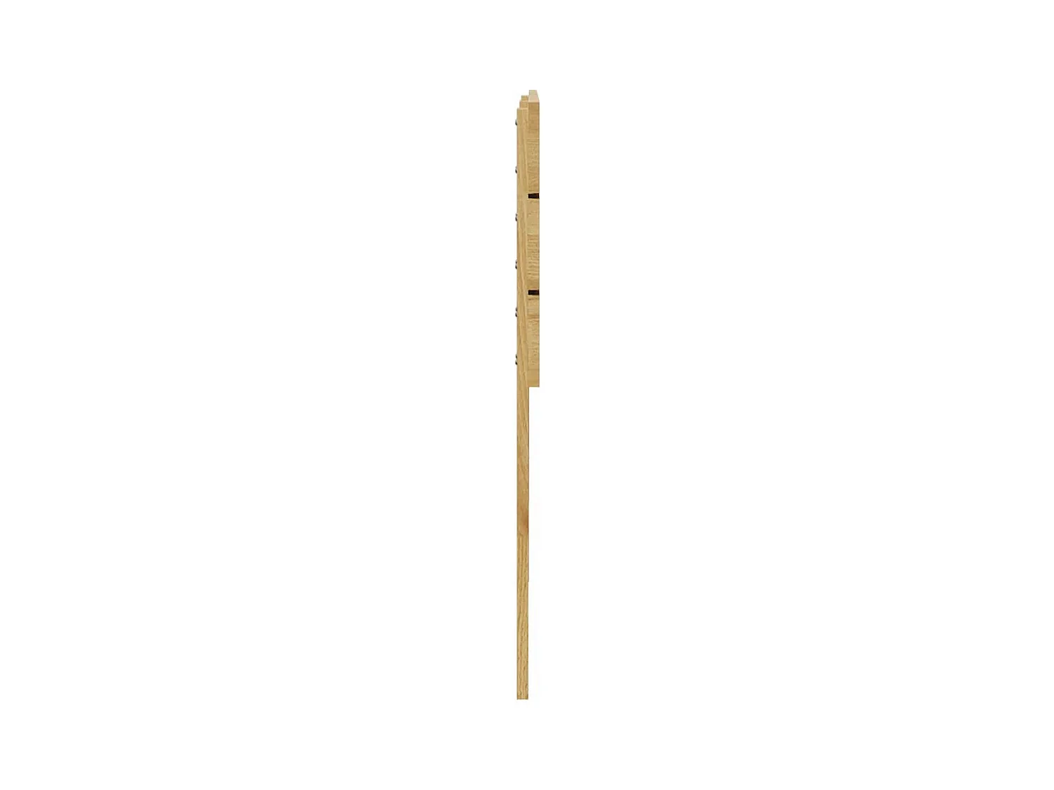 Tête de lit 160 cm bois massif de chêne