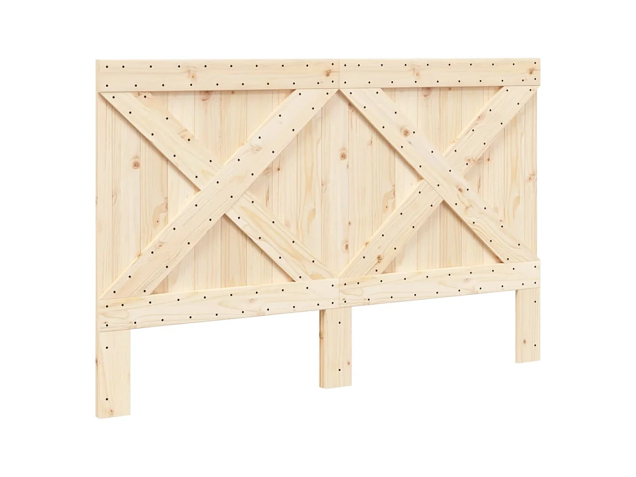 Hoofdbord 160x104 cm massief grenenhout