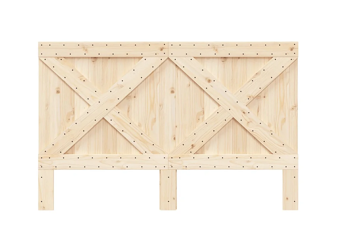 Hoofdbord 160x104 cm massief grenenhout