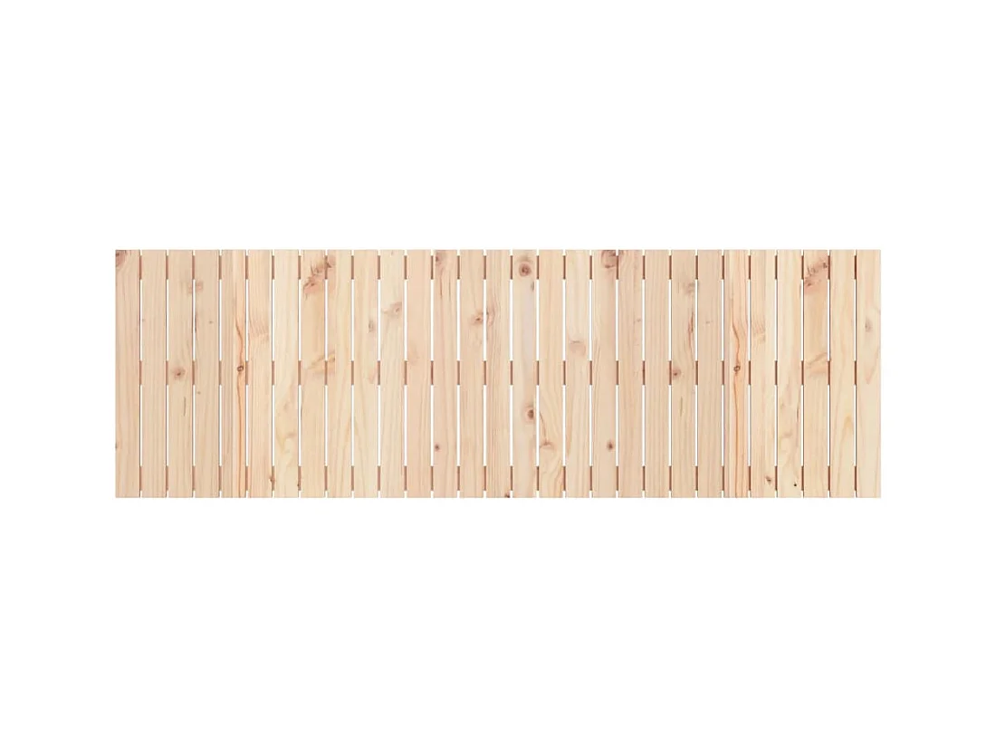 Cabecero de pared 185x3x60 cm Madera maciza de pino