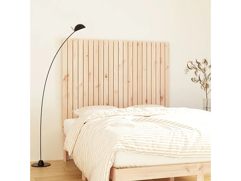 Wandhoofdbord 140x3x110 cm Massief grenenhout