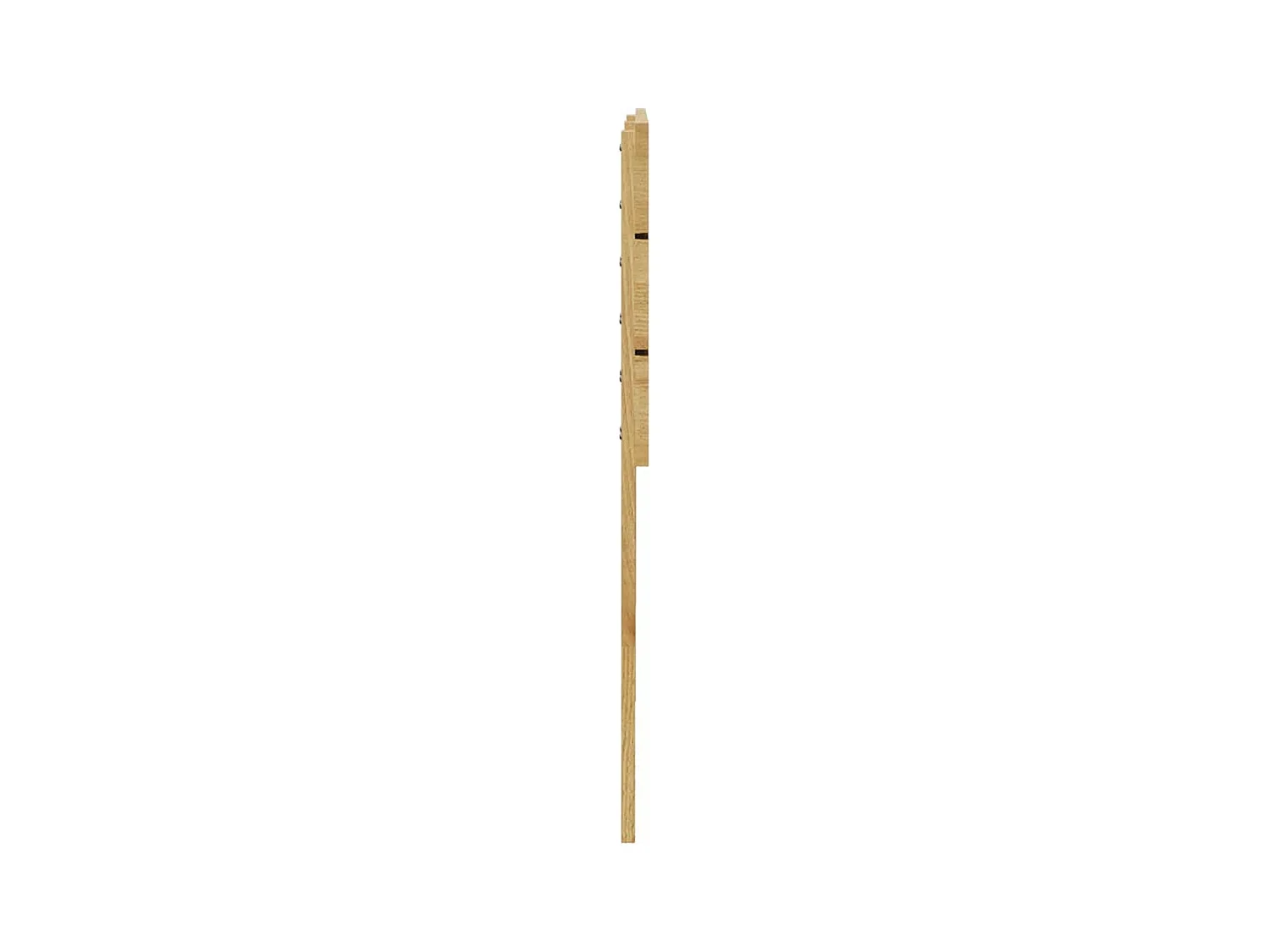 Tête de lit 140 cm bois massif de chêne