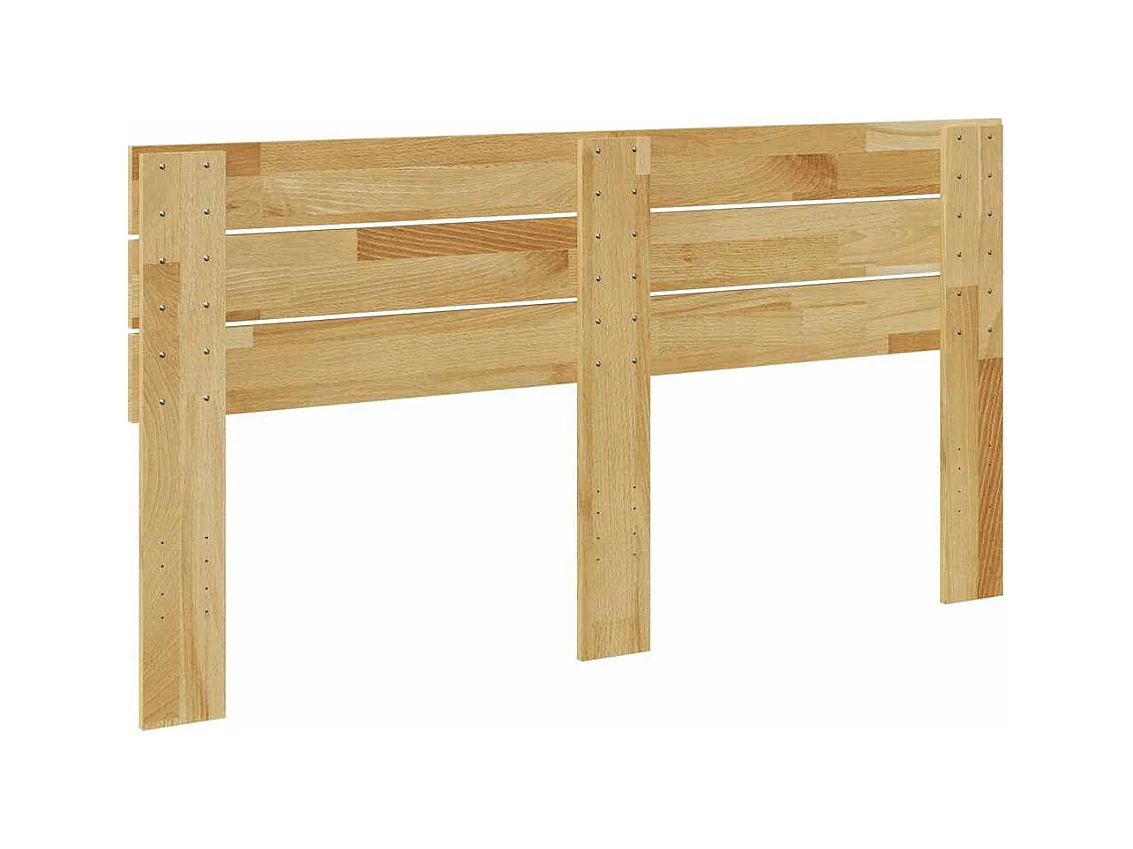 Tête de lit 140 cm bois massif de chêne