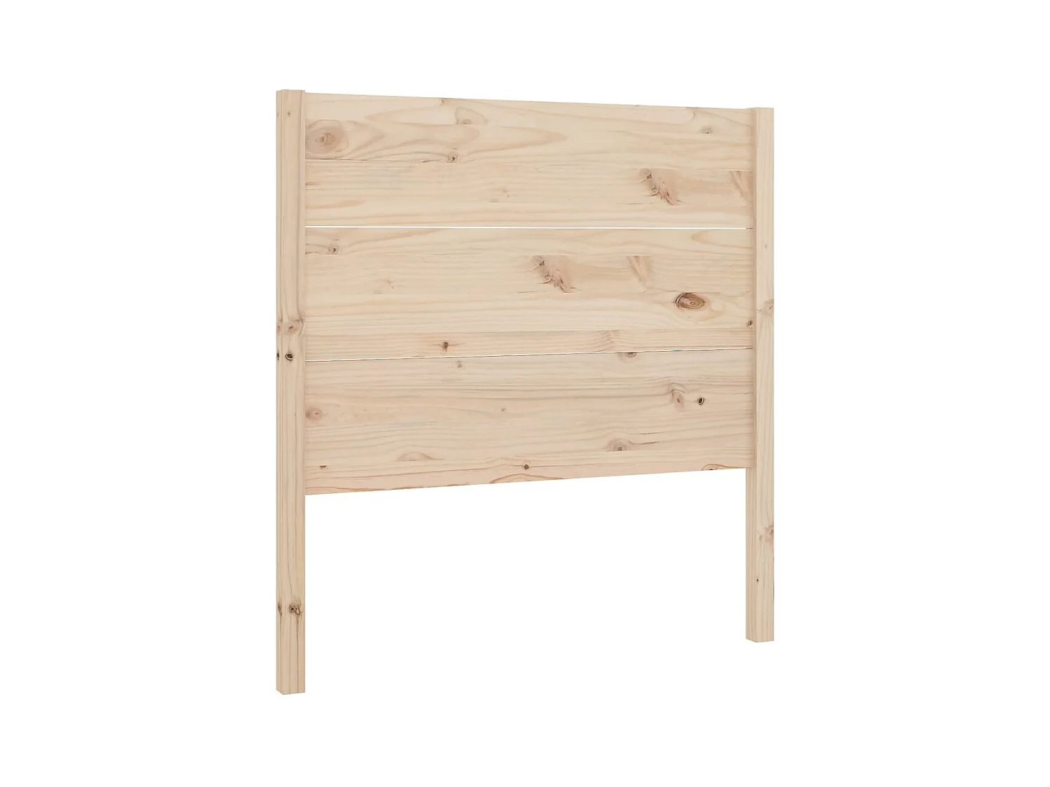 Hoofdbord 106x4x100 cm Massief grenenhout