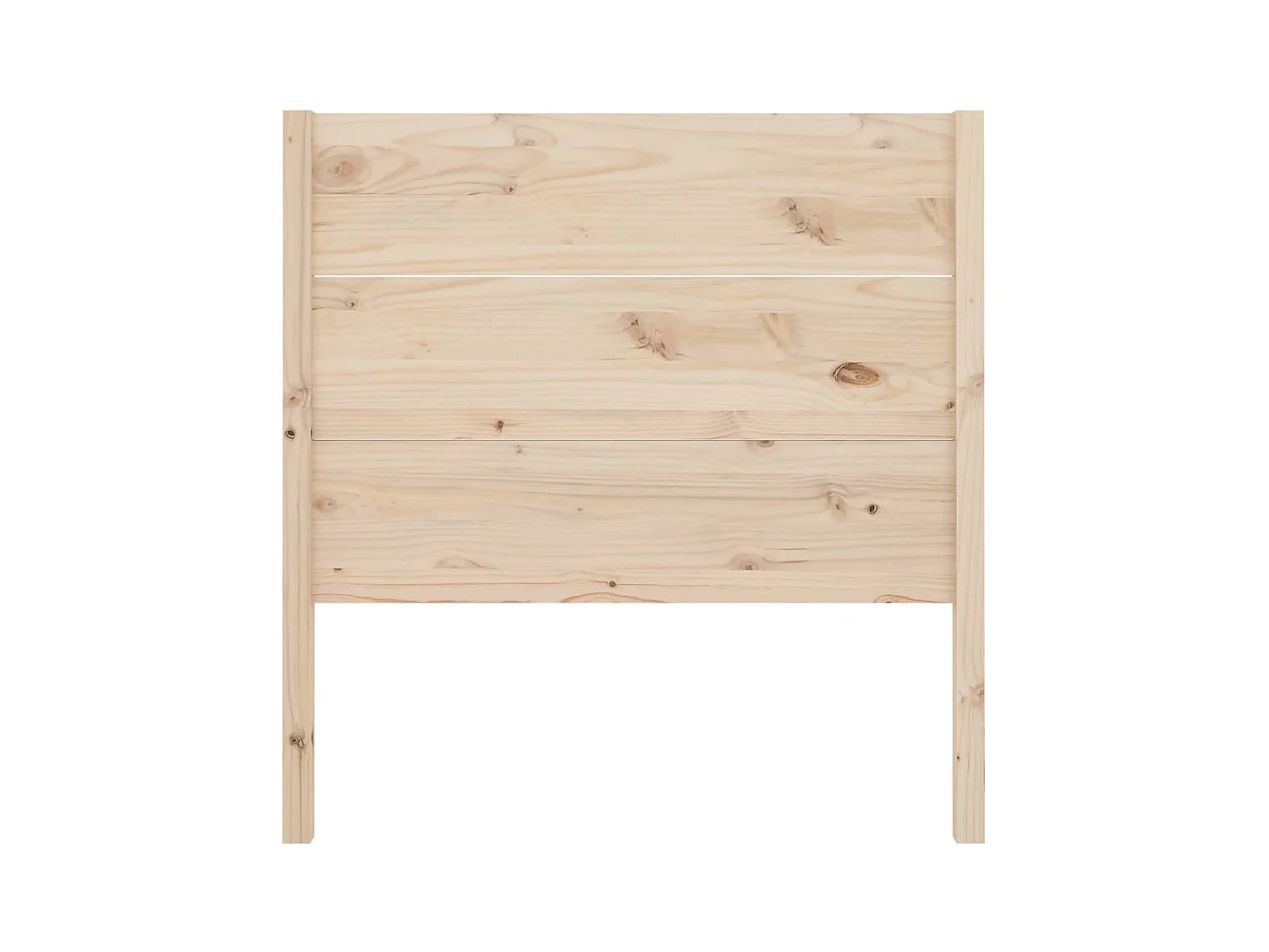 Hoofdbord 106x4x100 cm Massief grenenhout