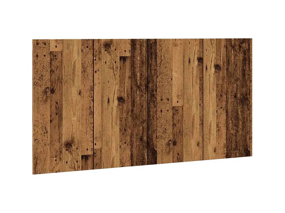 Tête de lit vieux bois 160x1,5x80 cm bois d'ingénierie