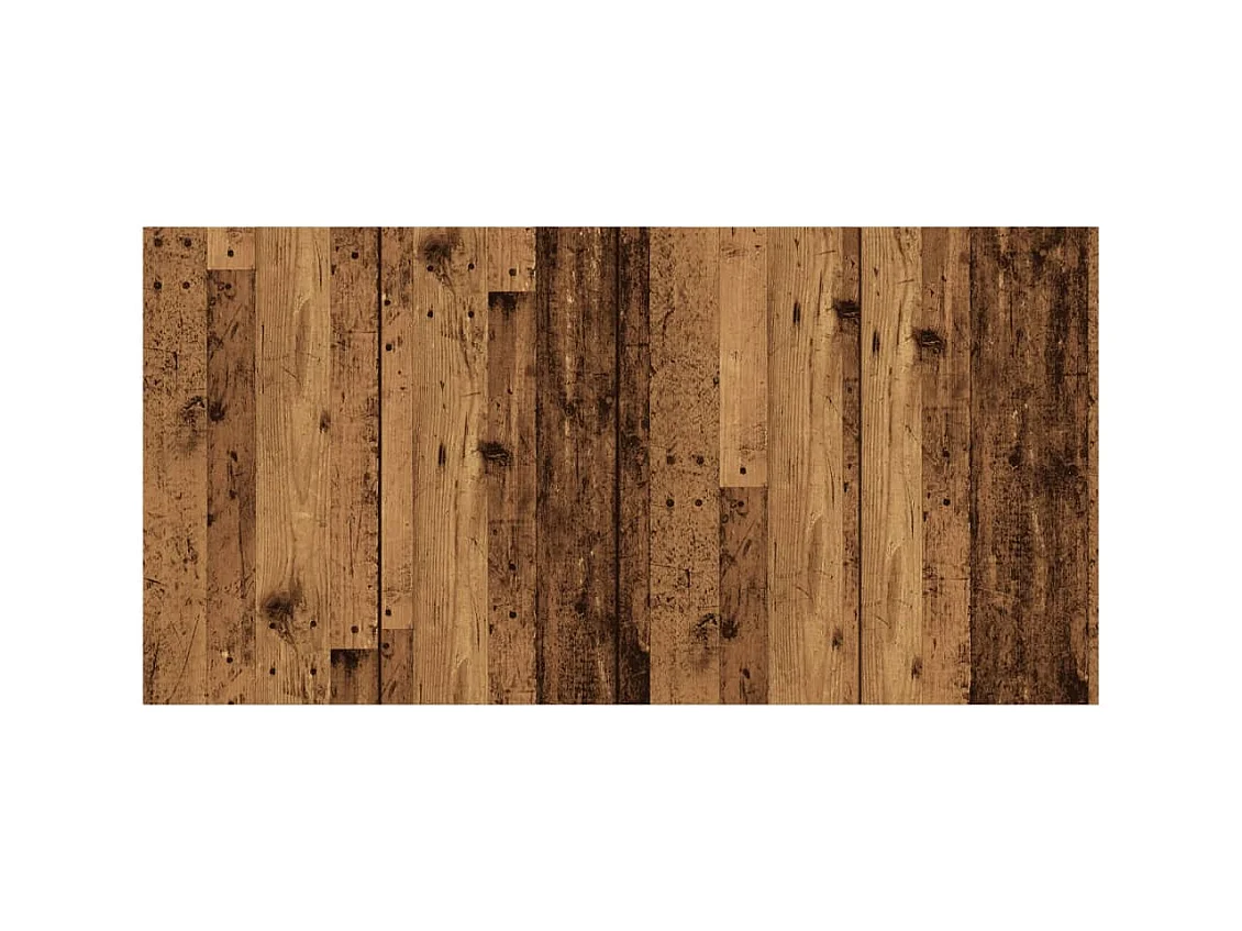 Tête de lit vieux bois 160x1,5x80 cm bois d'ingénierie