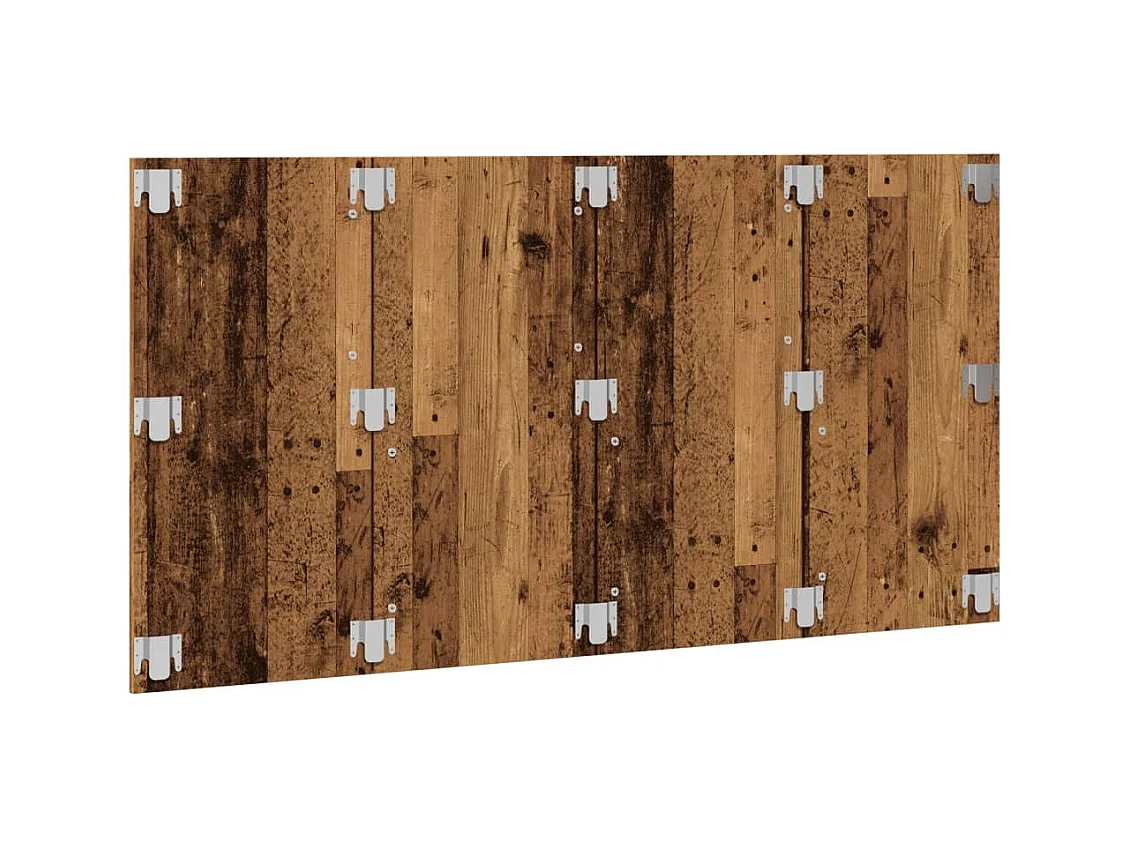 Tête de lit vieux bois 160x1,5x80 cm bois d'ingénierie