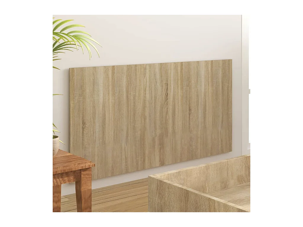 Sonoma Eiken Hoofdbord 160x1.5x80 cm Engineered Wood