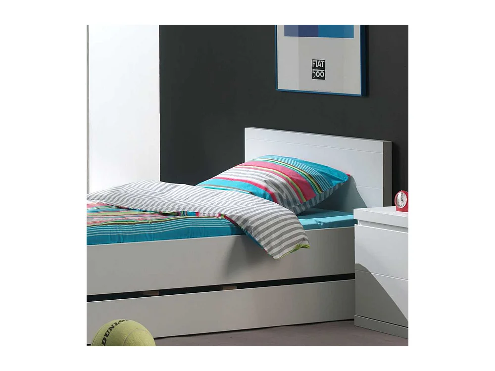 Einzelbett mit Bettschublade Stauraum