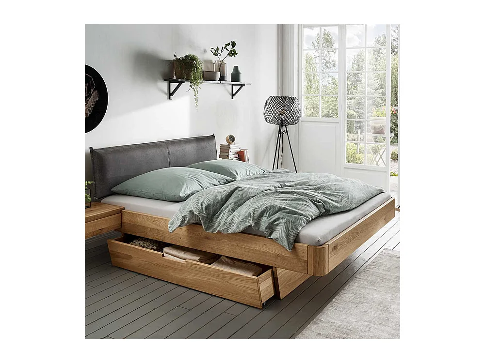 Stauraum Betten Doppelbetten auf Schwebesockel in modernem Design