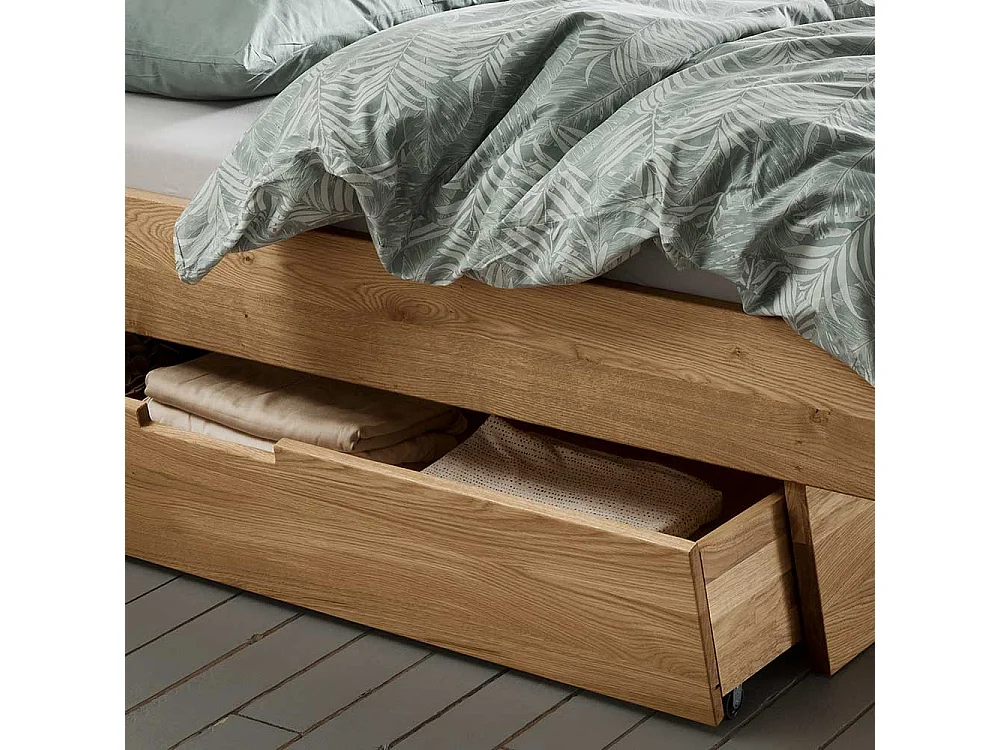 Stauraum Betten Doppelbetten auf Schwebesockel in modernem Design