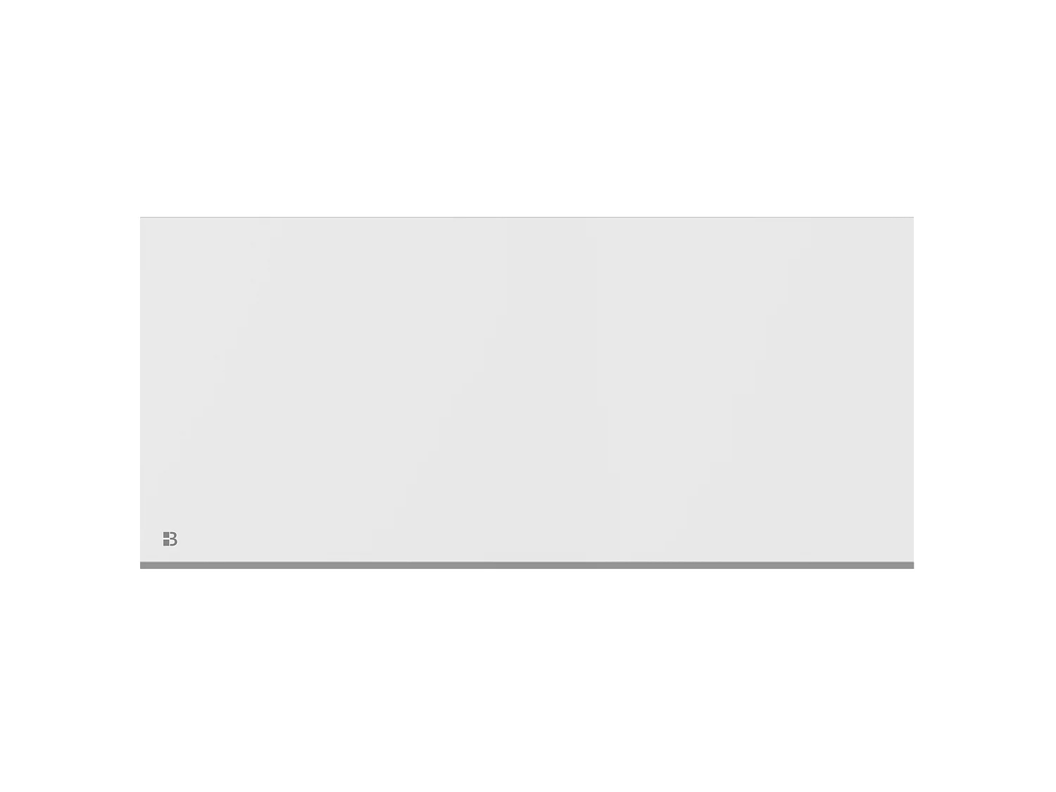 Radiateur électrique fixe connecté WIFI à inertie sèche céramique 2000W Bestherm NESSA CONNECT horizontal blanc