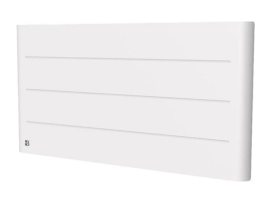 Radiateur électrique fixe à inertie sèche céramique 2000W Bestherm TANIN horizontal blanc