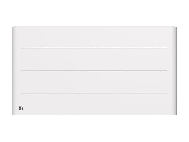 Radiateur électrique fixe à inertie sèche céramique 2000W Bestherm TANIN horizontal blanc