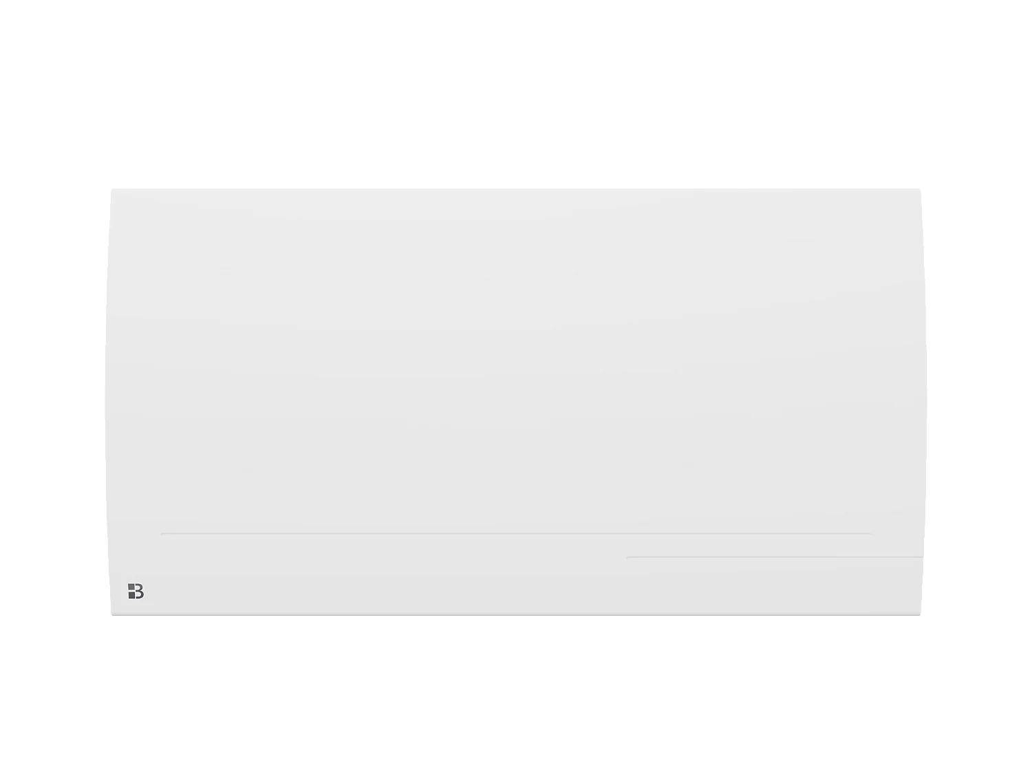 Radiateur électrique fixe connecté WIFI à inertie sèche céramique 2000W Bestherm LESSO CONNECT horizontal blanc