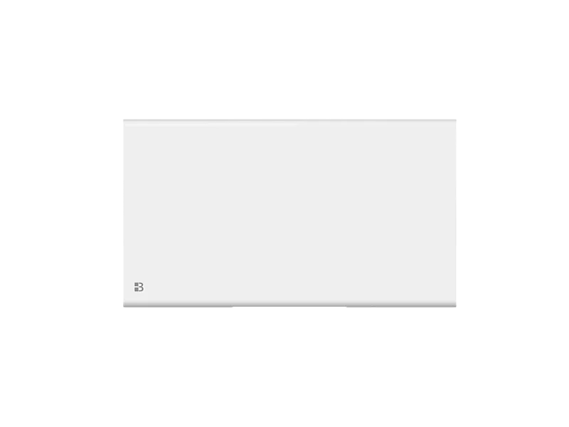 Radiateur électrique fixe à inertie sèche céramique+film 1500W Bestherm FREYA horizontal blanc
