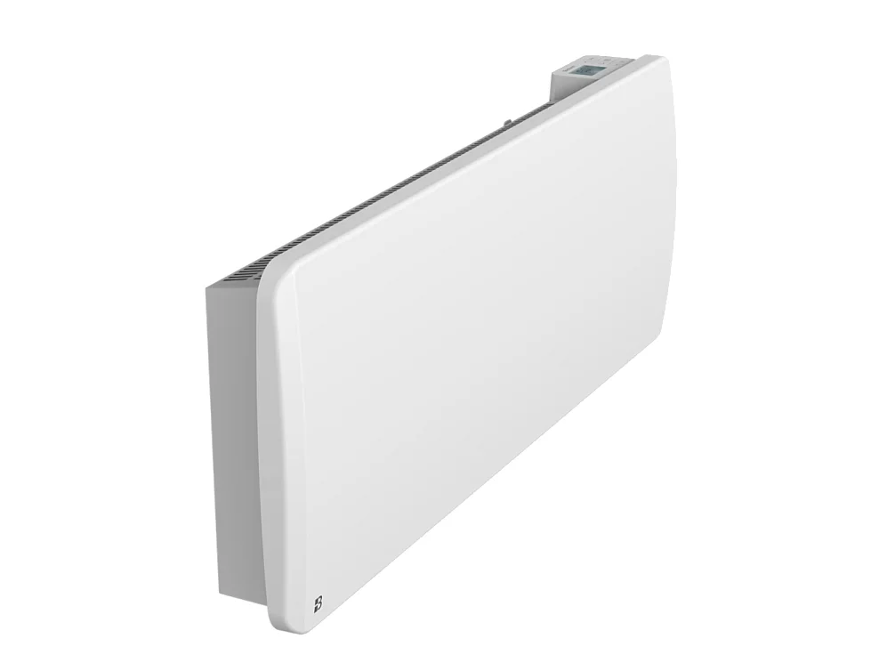 Radiateur électrique fixe à inertie sèche céramique 1000W Bestherm ARIA plinthe blanc