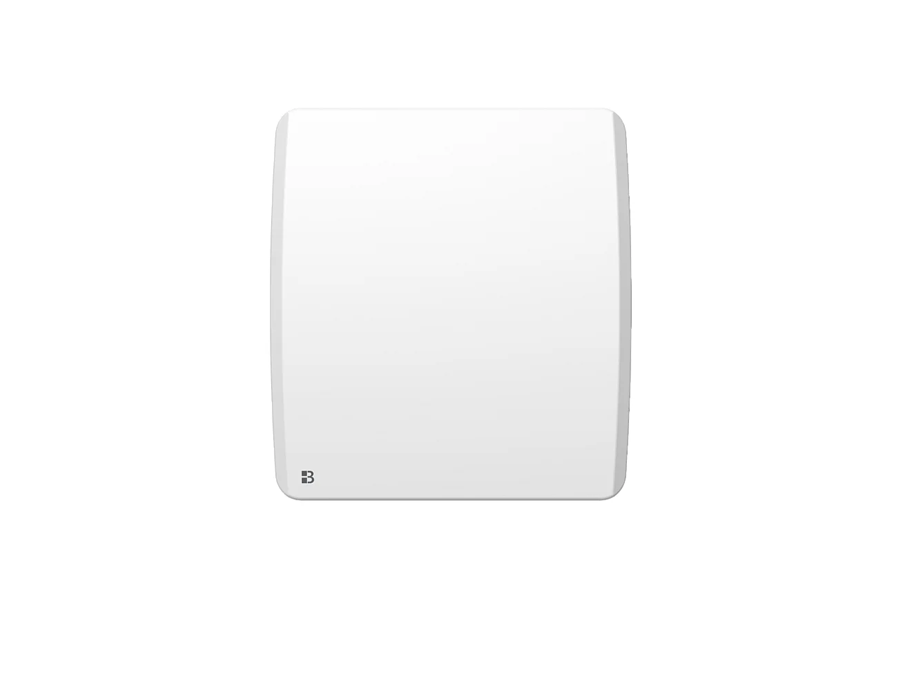 Radiateur électrique fixe à inertie sèche céramique 500W Bestherm ARIA horizontal blanc
