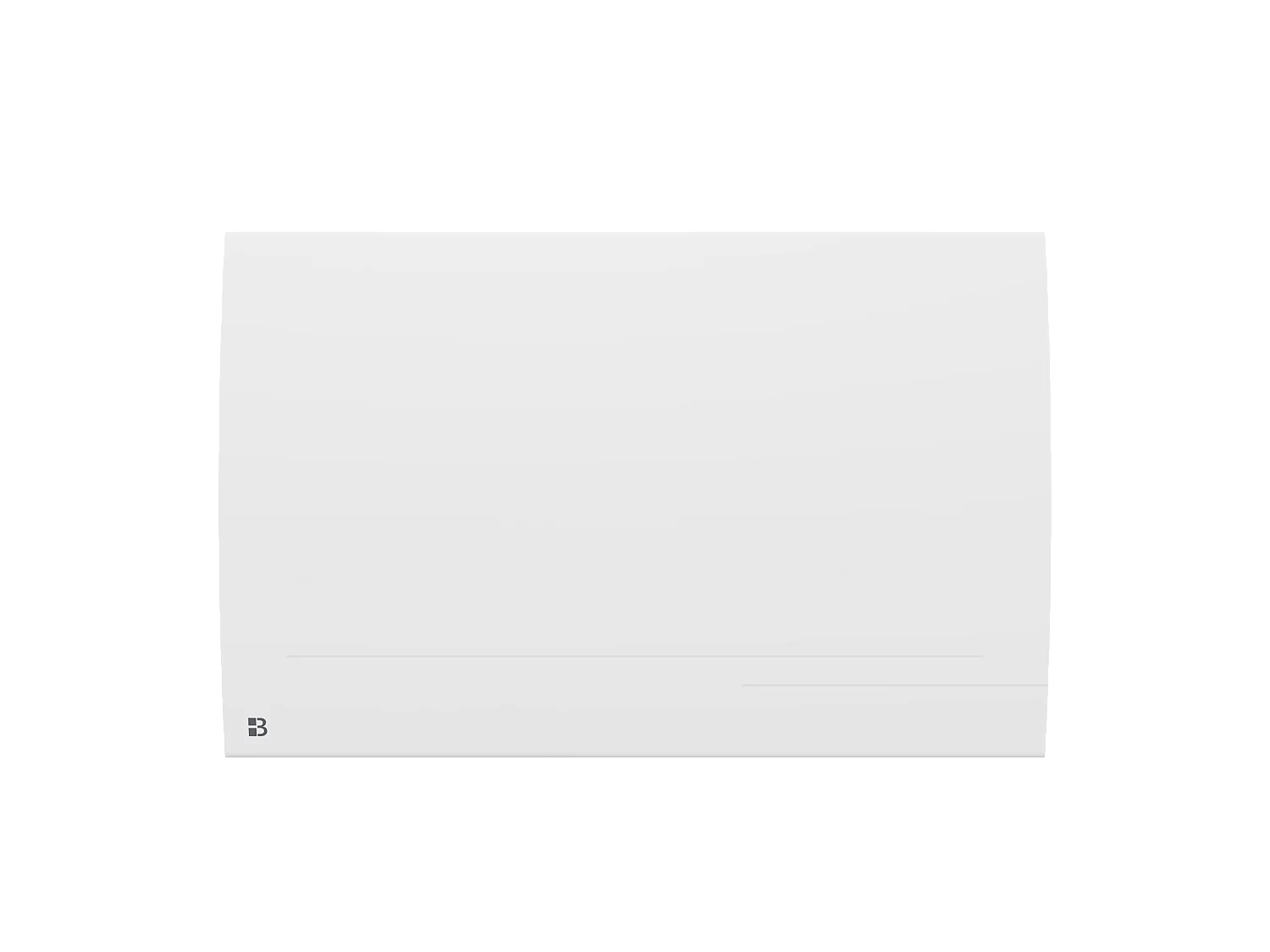 Radiateur électrique fixe connecté WIFI à inertie sèche céramique 1500W Bestherm LESSO CONNECT horizontal blanc