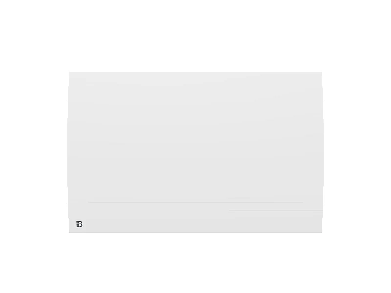 Radiateur électrique fixe connecté WIFI à inertie sèche céramique 1500W Bestherm LESSO CONNECT horizontal blanc