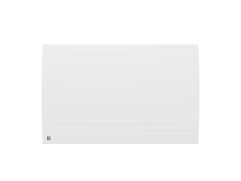 Radiateur électrique fixe connecté WIFI à inertie sèche céramique 1500W Bestherm LESSO CONNECT horizontal blanc