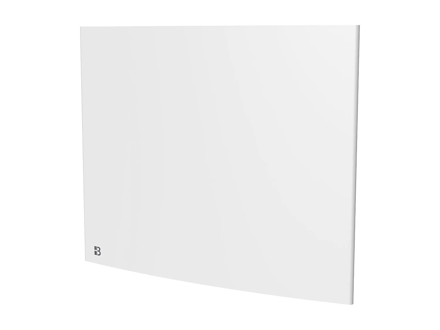 Radiateur électrique fixe à inertie sèche fonte 1000W Bestherm BIA horizontal blanc