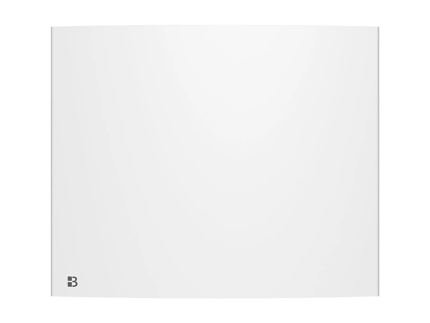 Radiateur électrique fixe à inertie sèche fonte 1000W Bestherm BIA horizontal blanc