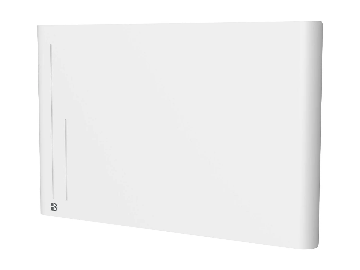 Radiateur électrique fixe à inertie sèche céramique 1500W Bestherm ALBA horizontal blanc