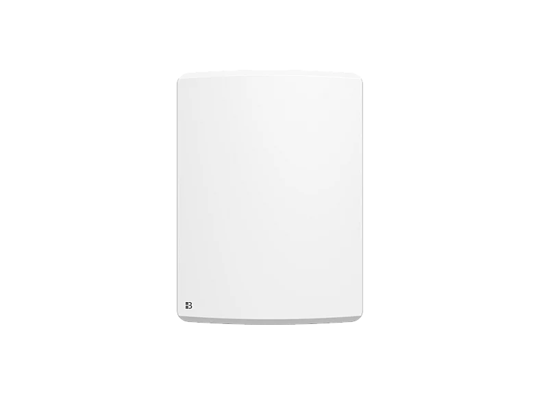 Radiateur électrique fixe à inertie sèche céramique 1000W Bestherm ARIA vertical blanc