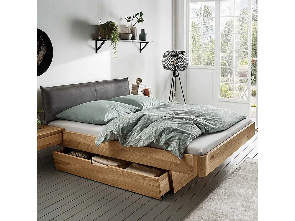 Stauraum Betten Doppelbetten auf Schwebesockel in modernem Design