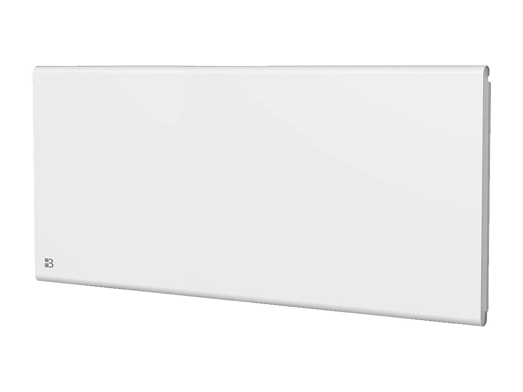 Radiateur électrique fixe à inertie sèche fonte+film 2000W Bestherm NEMESIS horizontal blanc