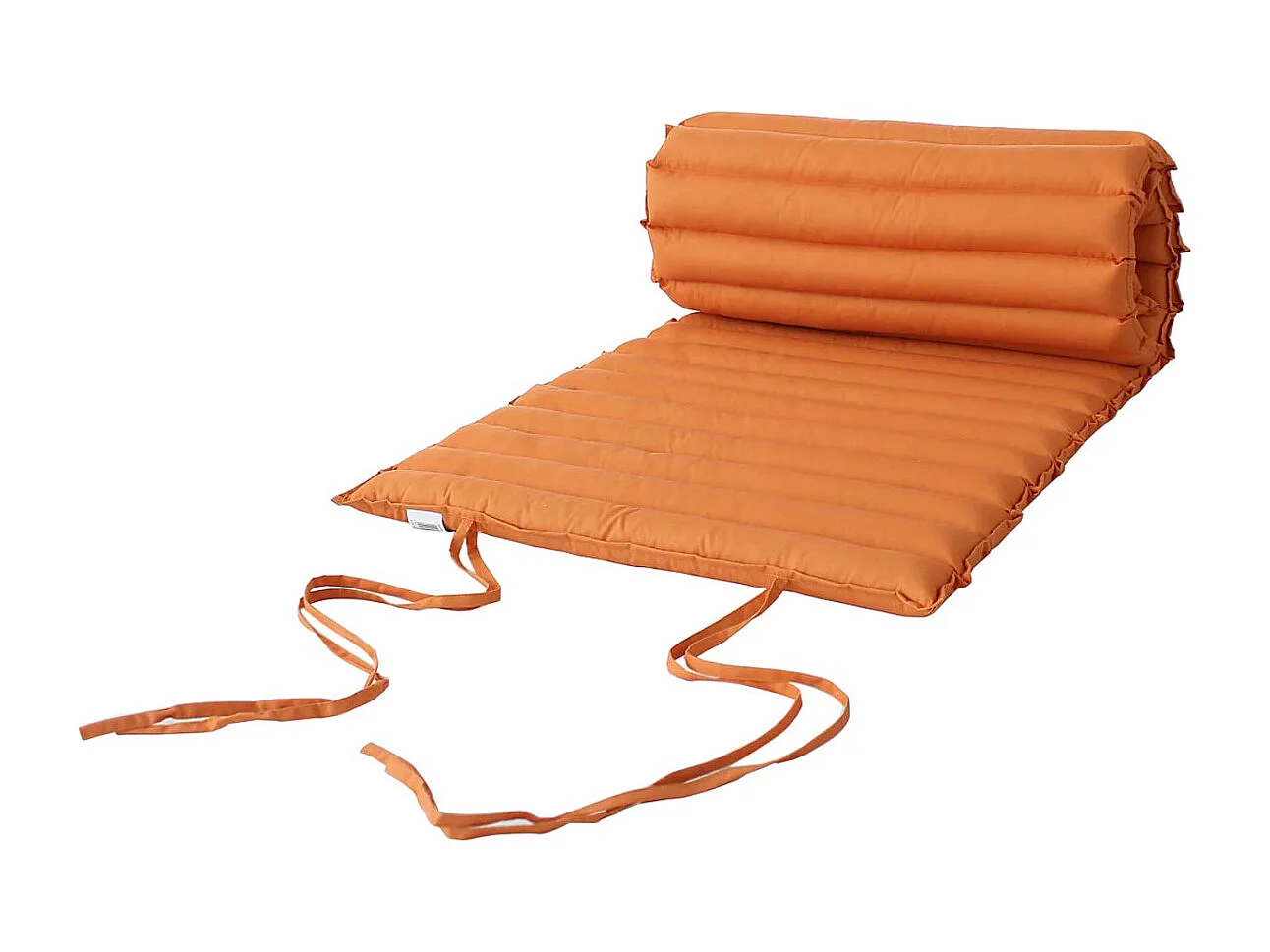 Sonnenliege-Matratze in Orange