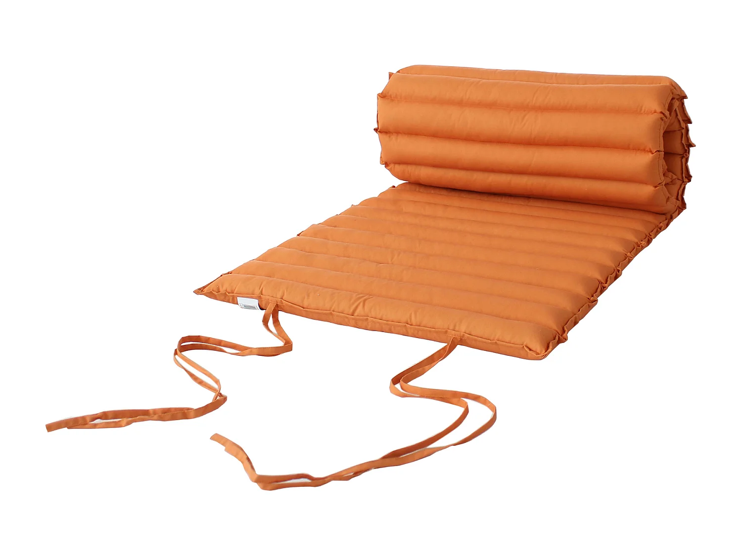 Sonnenliege-Matratze in Orange