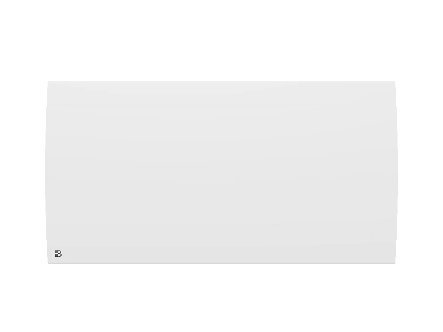 Radiateur électrique fixe connecté WIFI à inertie sèche céramique 2000W Bestherm ILLO CONNECT horizontal blanc