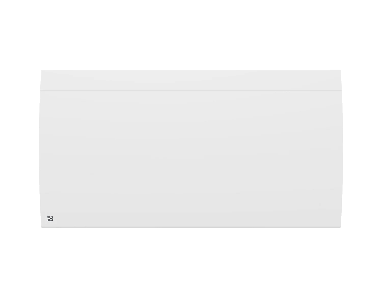 Radiateur électrique fixe connecté WIFI à inertie sèche céramique 2000W Bestherm ILLO CONNECT horizontal blanc