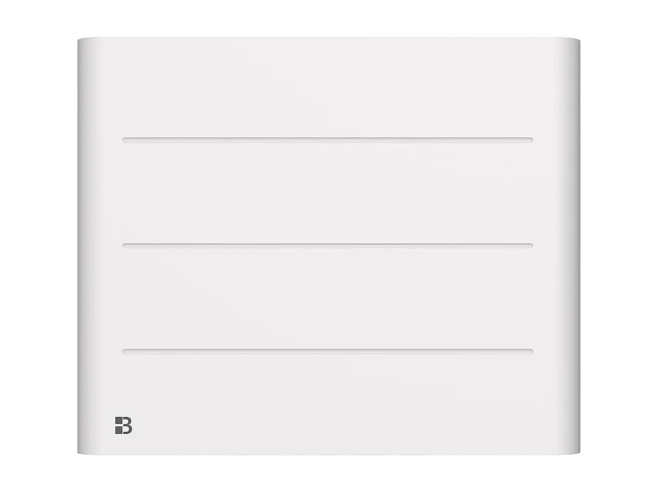Radiateur électrique fixe à inertie sèche céramique 1000W Bestherm TANIN horizontal blanc