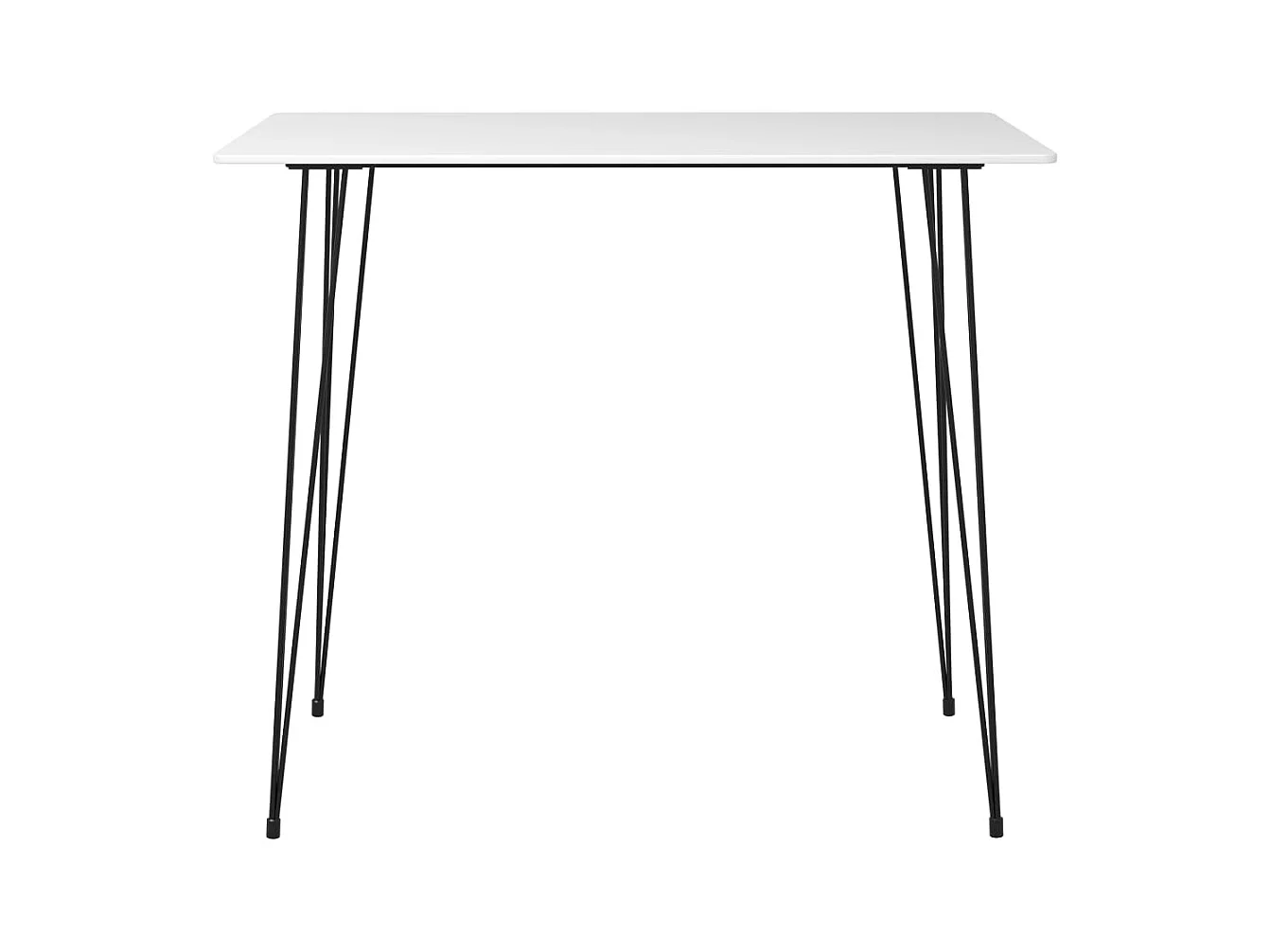 5-delige barset, wit en zwart