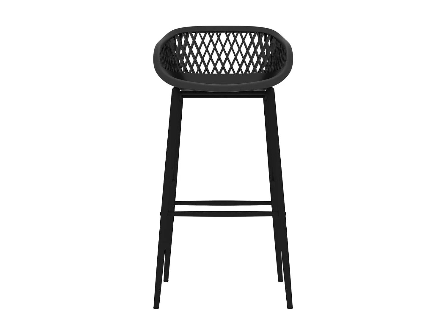 Ensemble de bar 5 pcs Blanc et noir