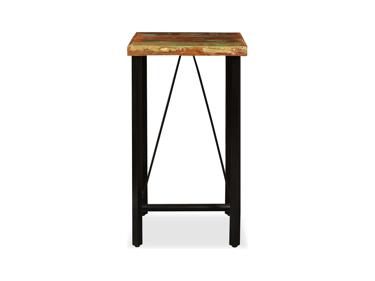 Juego de bar de 3 piezas Madera maciza recuperada