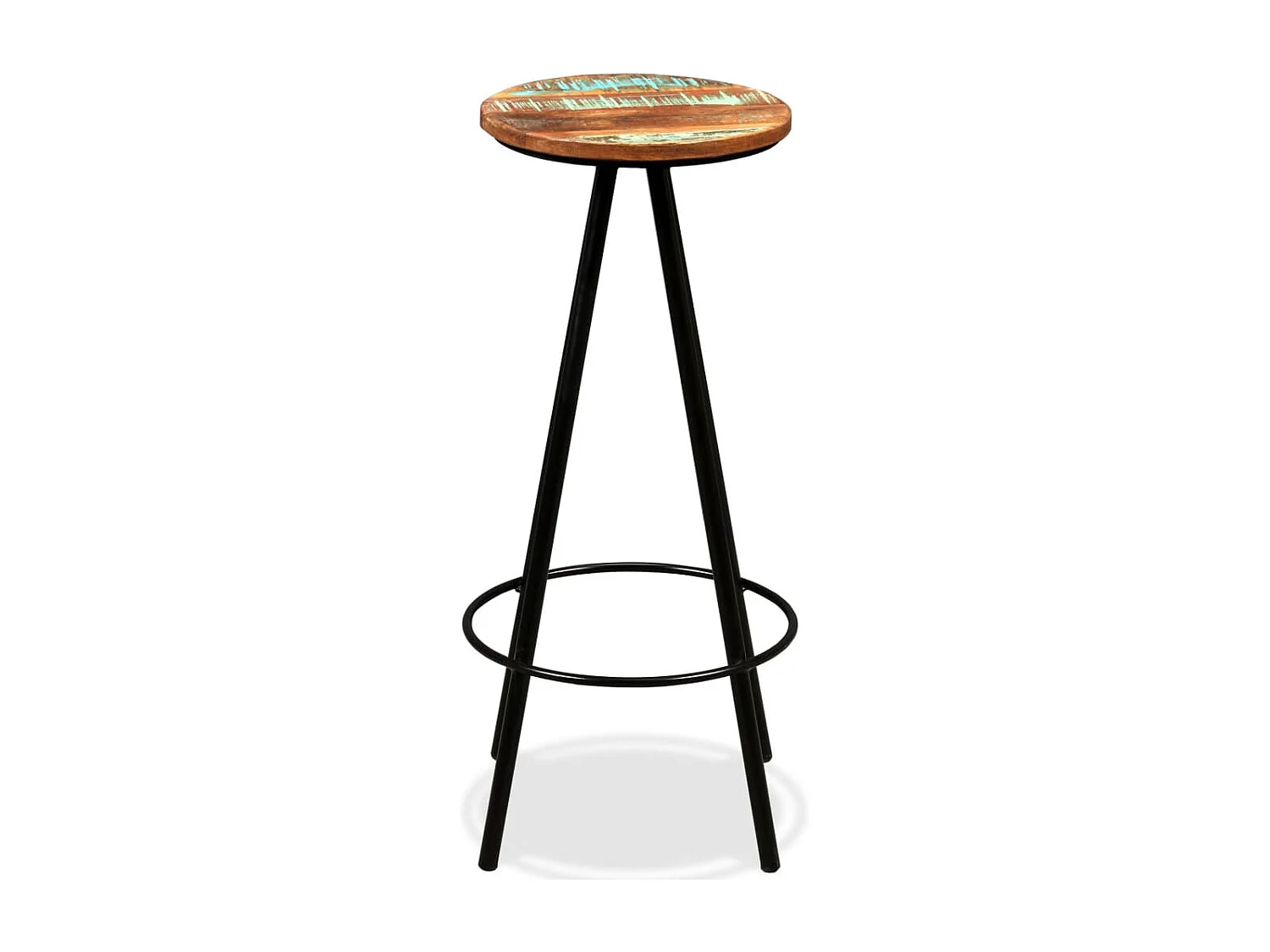 Set da bar da 3 pezzi in legno massello di recupero