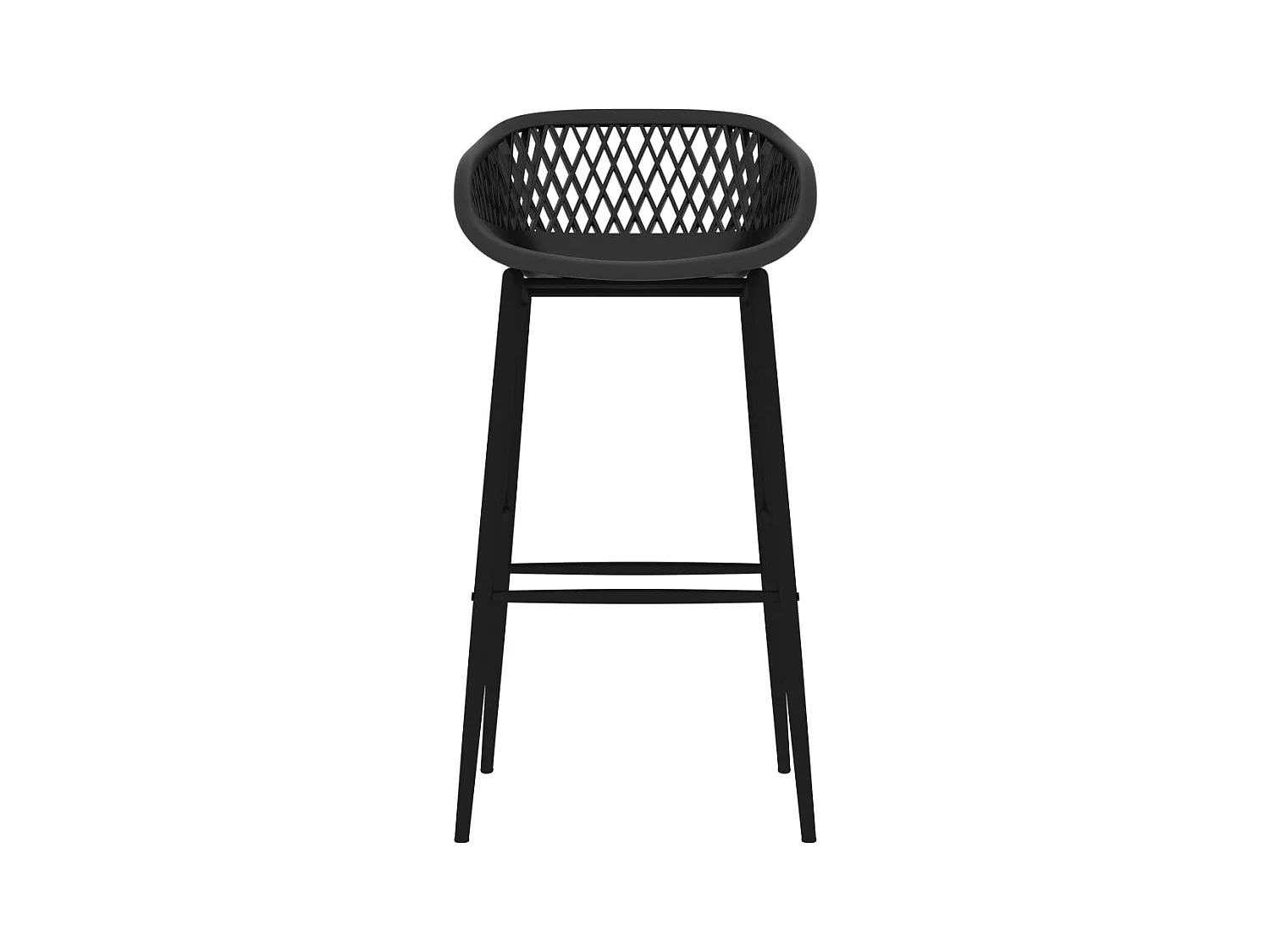 Juego de barra de 5 piezas Negro