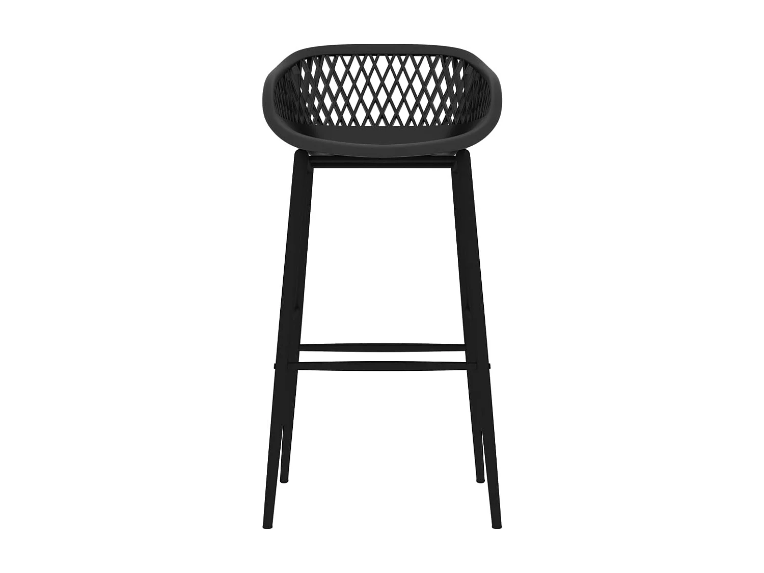 Juego de barra de 5 piezas Negro