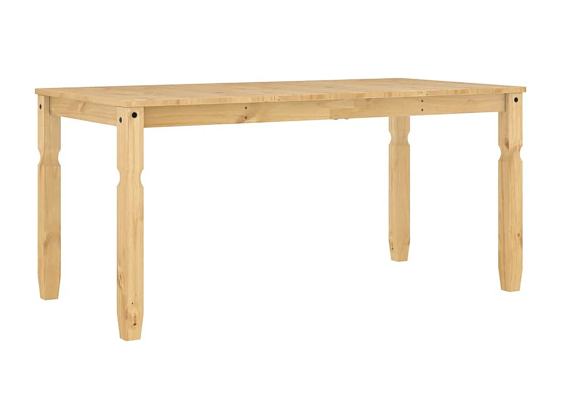 Set da pranzo Panama da 3 pezzi in legno massello di pino