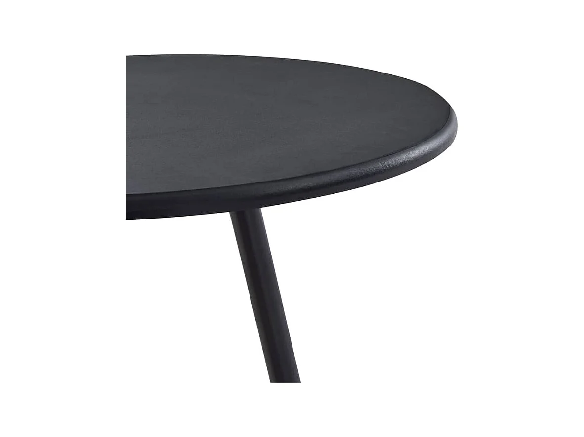 Juego de bar de 5 piezas, tela gris oscuro