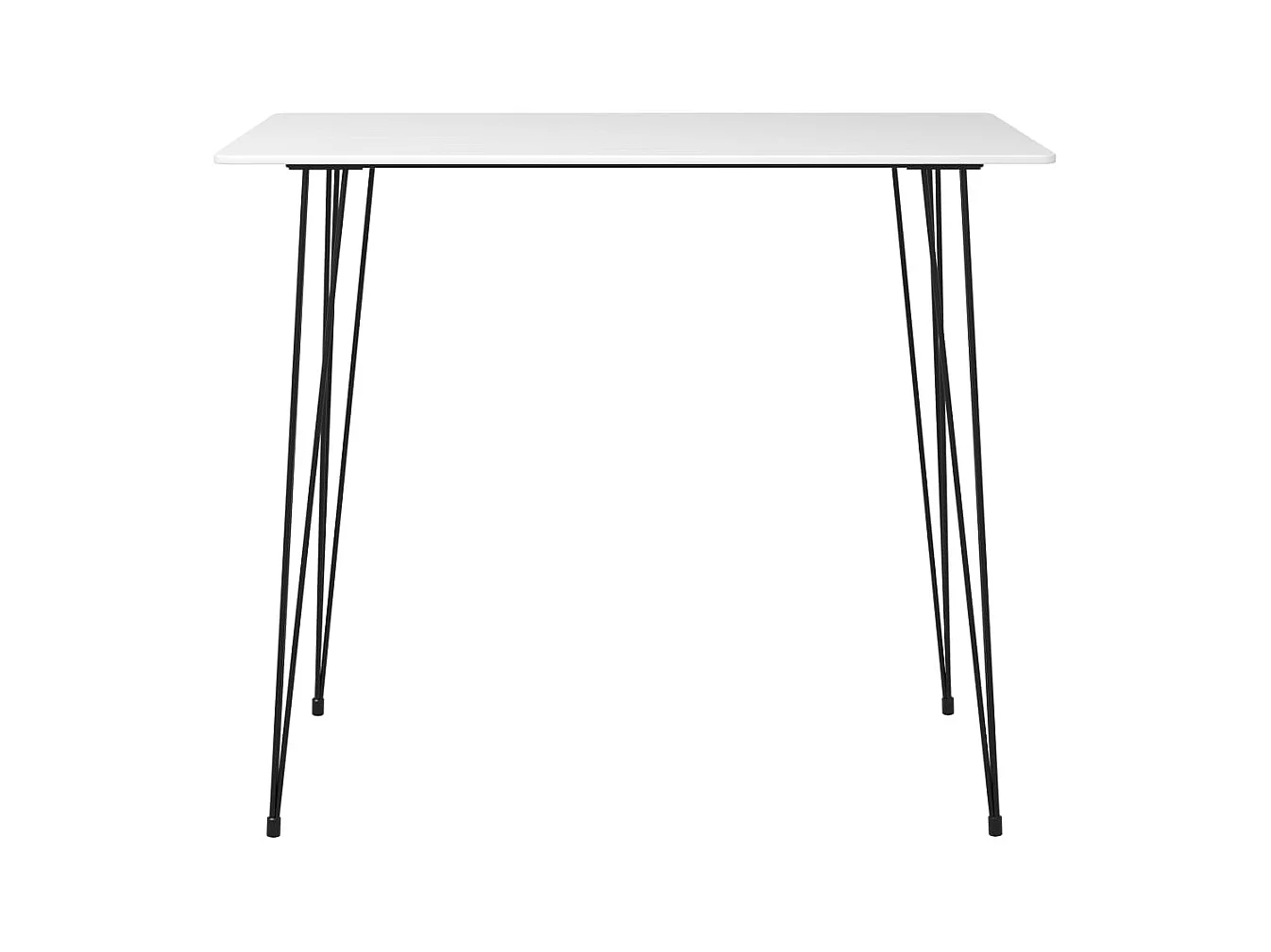 Juego de bar de 5 piezas blanco